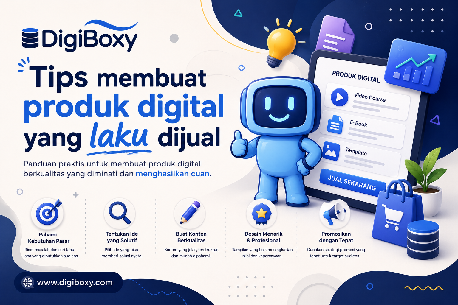Tips membuat produk digital yang laku dijual