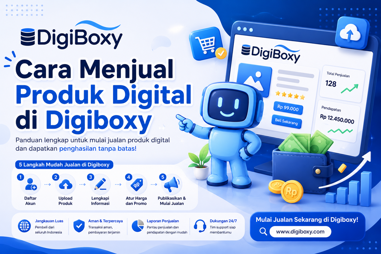 Cara Menjual Produk Digital di Digiboxy